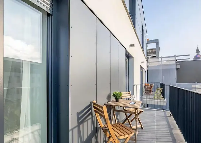 Apartament Modern Hideaway With Balcony Budapesta